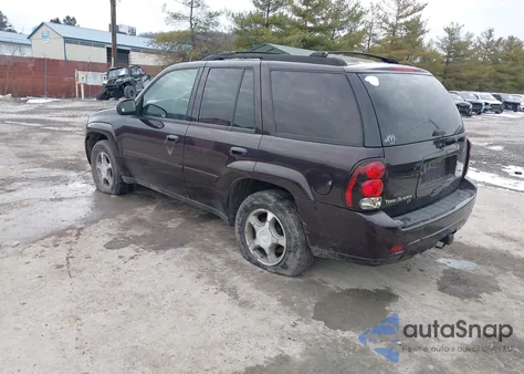 2008 Chevrolet Trailblazer Lt из США, поврежденный, VIN 1GNDT13S782144373
